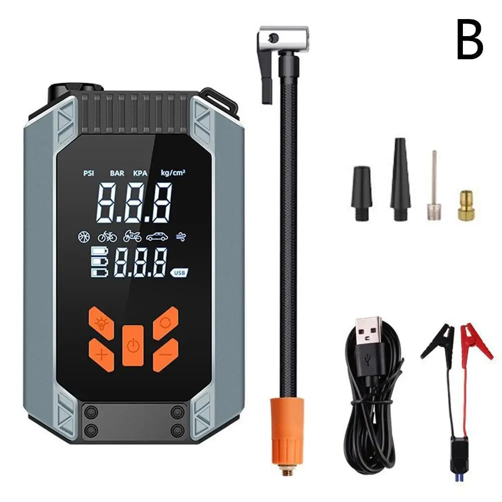 Car inflatable pump wireless high-capacity 12V battery emergency battery charger car emergency starter power supply
Car inflatable pump wireless high-capacity 12V battery emergency battery charger car emergency starter power supply