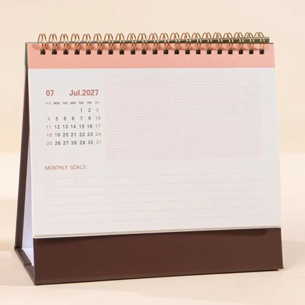 Writeable Memo Standing 2027 Desktop Desk Calendar Portable Foldable Flip Calendar Academic Planner Office Stationery
Writeable Memo Standing 2027 Desktop Desk Calendar Portable Foldable Flip Calendar Academic Planner Office Stationery