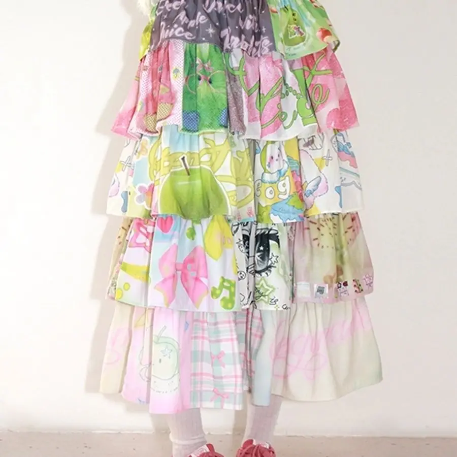 Y2K Dopamine Cake Skirt Women Elastic Waist Sweet Kawaii Mini Skirt Cute Bubble Hem Party Clubwear Spring Summer Pastel Fashion
Y2K Dopamine Cake Skirt Women Elastic Waist Sweet Kawaii Mini Skirt Cute Bubble Hem Party Clubwear Spring Summer Pastel Fashion