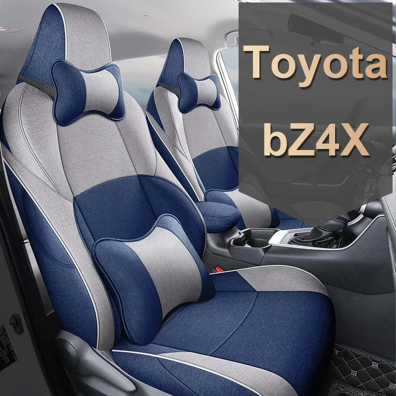 Autocovers Car Seat Cover Cotton and Linen Specific Customize for Toyota bZ4X Full Covered with Front and Rear Full Complete Set
Autocovers Car Seat Cover Cotton and Linen Specific Customize for Toyota bZ4X Full Covered with Front and Rear Full Complete Set