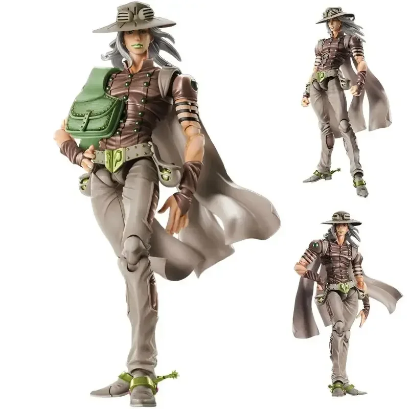 JOJO Anime Figures Gyro Zeppeli Action figure Statue Adventure Gyro Zeppeli figurine Collection doll removable Model Toys Gifts
JOJO Anime Figures Gyro Zeppeli Action figure Statue Adventure Gyro Zeppeli figurine Collection doll removable Model Toys Gifts