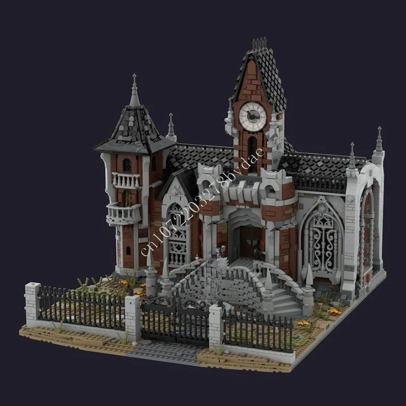 7250 PCS Gothic Mansion Clock Tower Modular Blocks Collectible Display Model Gift Adult Hobbyists Halloween Birthday Home Decor
7250 PCS Gothic Mansion Clock Tower Modular Blocks Collectible Display Model Gift Adult Hobbyists Halloween Birthday Home Decor