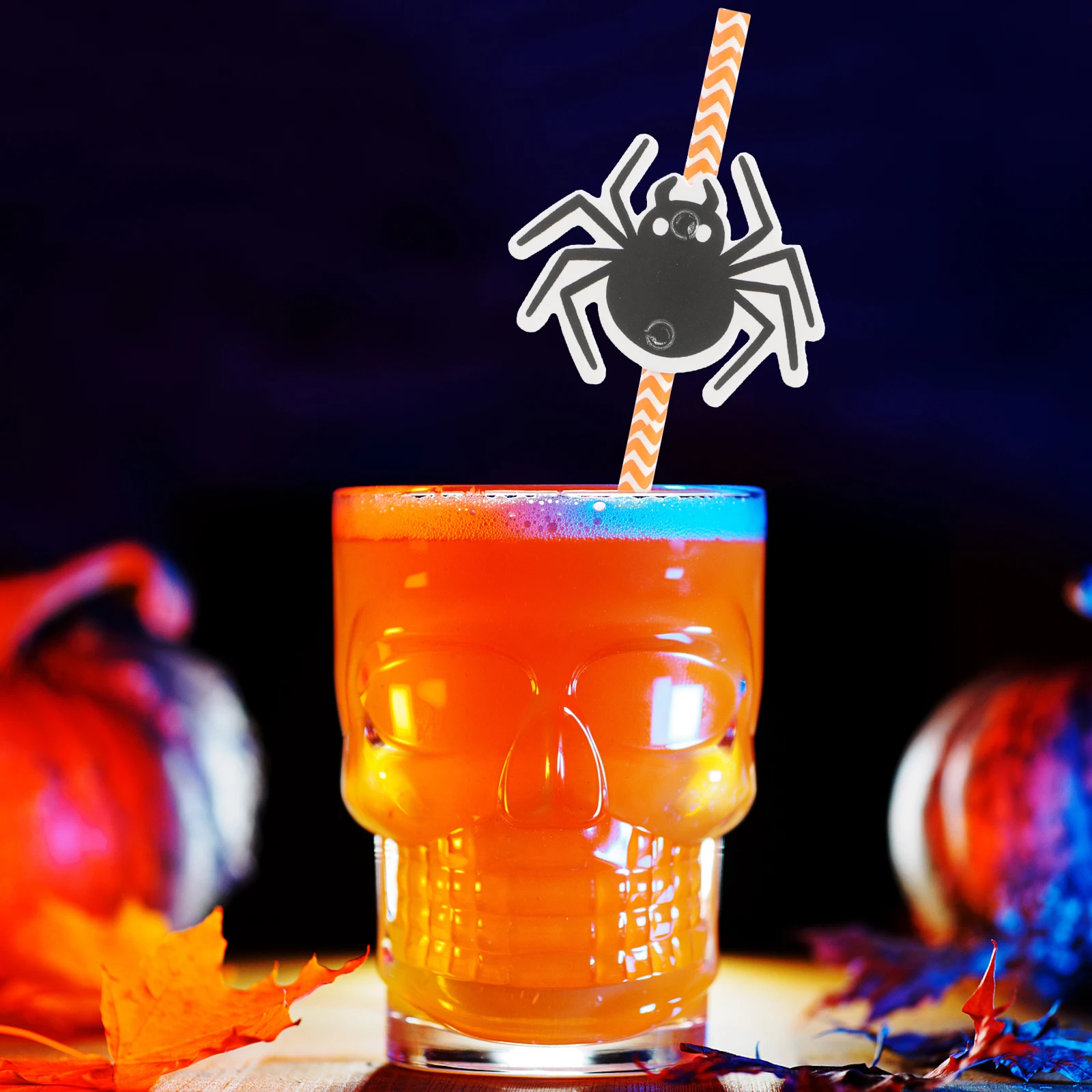 24 Pcs Spider Straw Paper Straws for Drinking Halloween Party Supplies Beverage Cup Decoration Halloween Decorations
24 Pcs Spider Straw Paper Straws for Drinking Halloween Party Supplies Beverage Cup Decoration Halloween Decorations