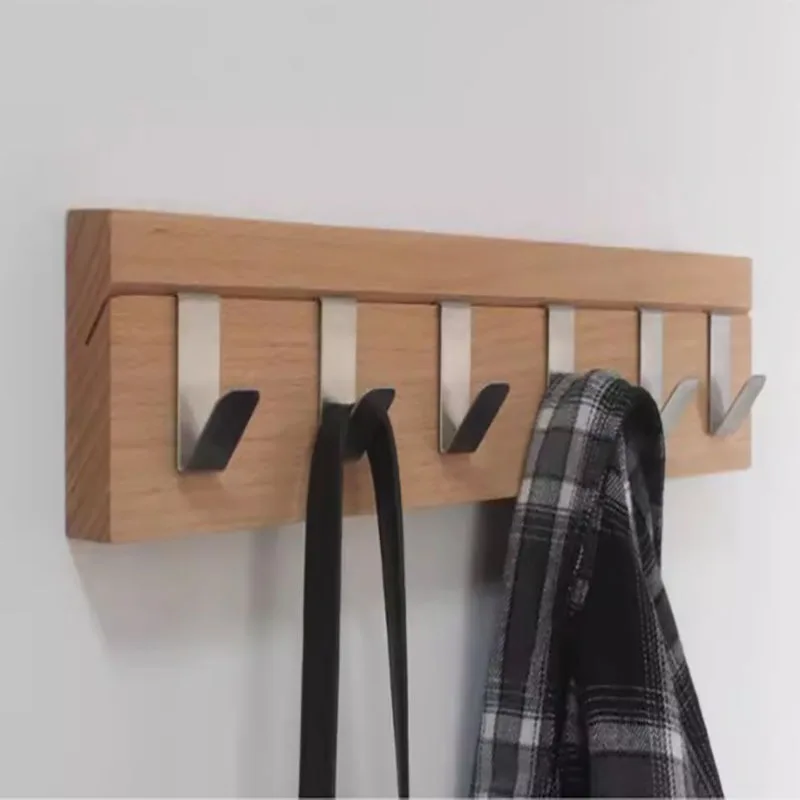 Solid Wood Creative Wall Clothes Hanger Living Room Bedroom Simple Metal Hook Clothes Organizer Storage Hangers Home Decor
Solid Wood Creative Wall Clothes Hanger Living Room Bedroom Simple Metal Hook Clothes Organizer Storage Hangers Home Decor
