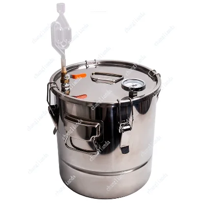 Food - Grade 304 Stainless Steel Fermentation Barrel - One - Way Exhaust for Wine Fruit Wine Baijiu Grain Fermentation
Food - Grade 304 Stainless Steel Fermentation Barrel - One - Way Exhaust for Wine Fruit Wine Baijiu Grain Fermentation