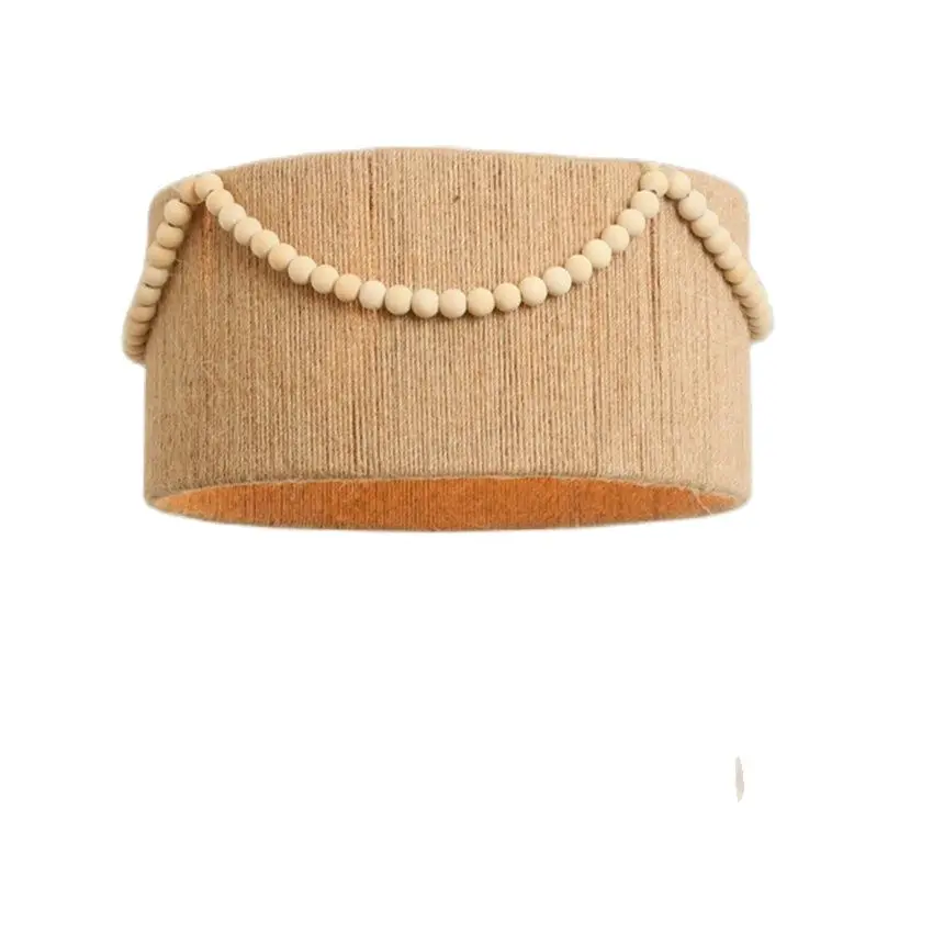 Southeast Asian hemp rope vintage Wooden bead pendant lights creative bedroom living room restaurant light pendant lamp fixtures
Southeast Asian hemp rope vintage Wooden bead pendant lights creative bedroom living room restaurant light pendant lamp fixtures