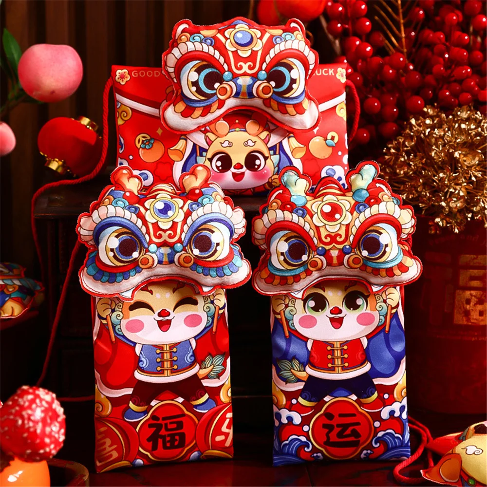 Childrens Fabric Red Envelope Comfortable To The Touch Child Year Of The Dragon New Years Money National Style Red Envelope Bag
Childrens Fabric Red Envelope Comfortable To The Touch Child Year Of The Dragon New Years Money National Style Red Envelope Bag