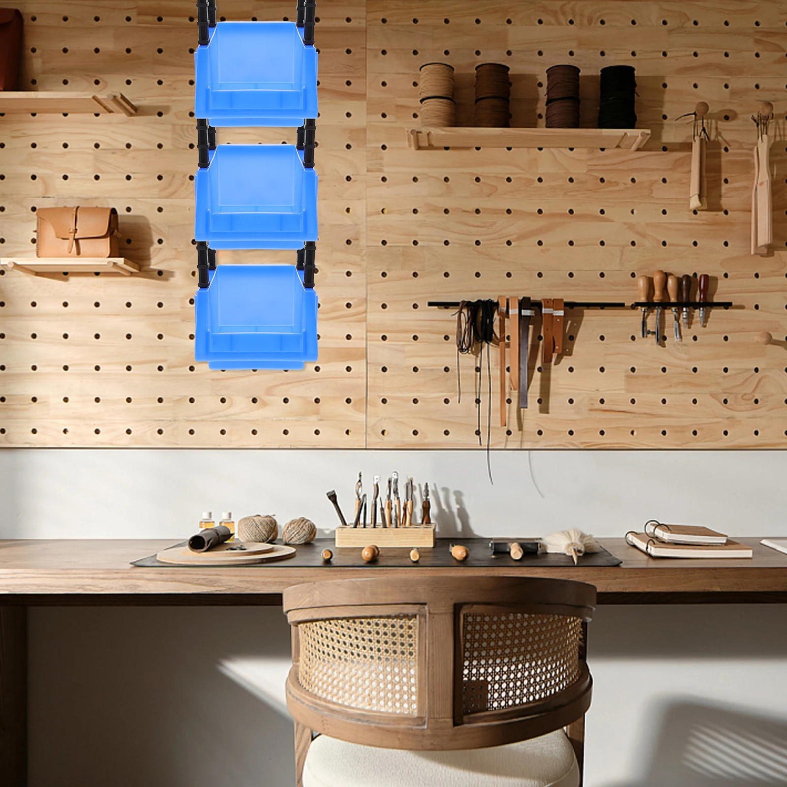 8 Pcs Boxes Plastic Screw Parts Organizer Small Bins Hardware Tools Organiser Blue Storage 
8 Pcs Boxes Plastic Screw Parts Organizer Small Bins Hardware Tools Organiser Blue Storage