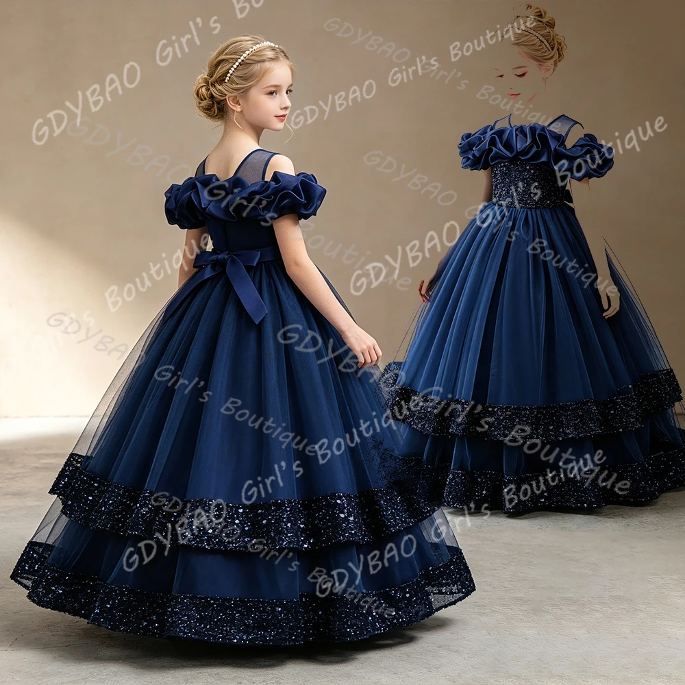 Flower Girl's Dresses princess skirt Gorgeous Sequin Multi-layer Skirt fluffy Dress children's sequin Gown customized Dress
Flower Girl's Dresses princess skirt Gorgeous Sequin Multi-layer Skirt fluffy Dress children's sequin Gown customized Dress