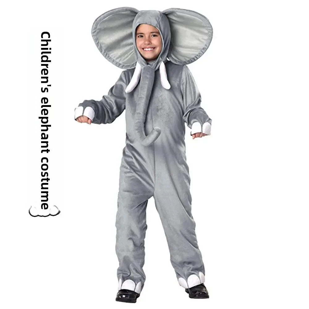 Kids Elephant Costumes Cute Children Animal Cosplay Girl Boys Kindergarten School Party Student Game Role Play Suit Romper Purim
Kids Elephant Costumes Cute Children Animal Cosplay Girl Boys Kindergarten School Party Student Game Role Play Suit Romper Purim