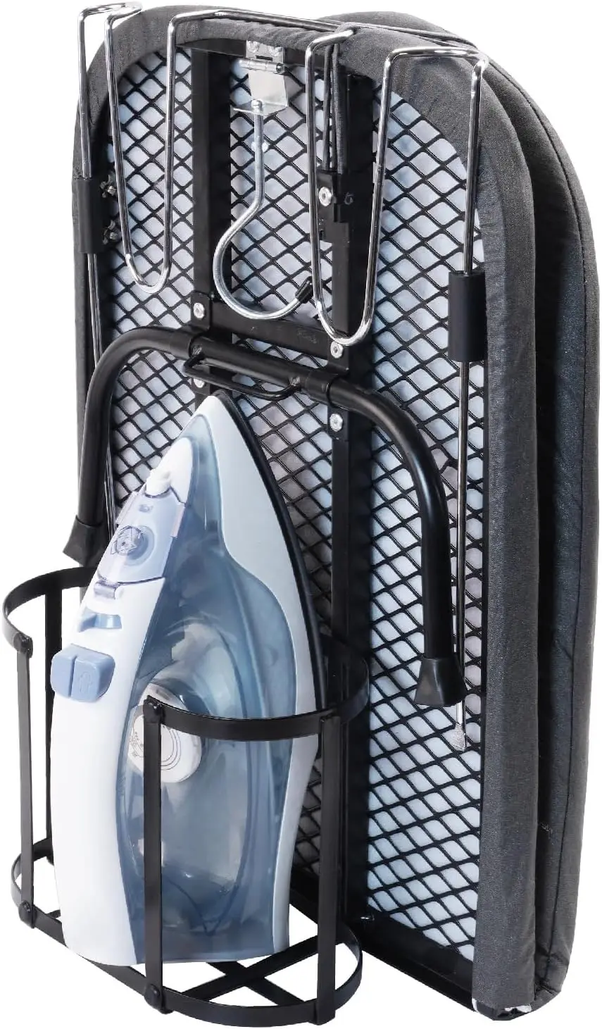 Foldable Tabletop Ironing Board with Iron Holder and Wall Mount, Portable Space-Saving Design for Small Homes
Foldable Tabletop Ironing Board with Iron Holder and Wall Mount, Portable Space-Saving Design for Small Homes