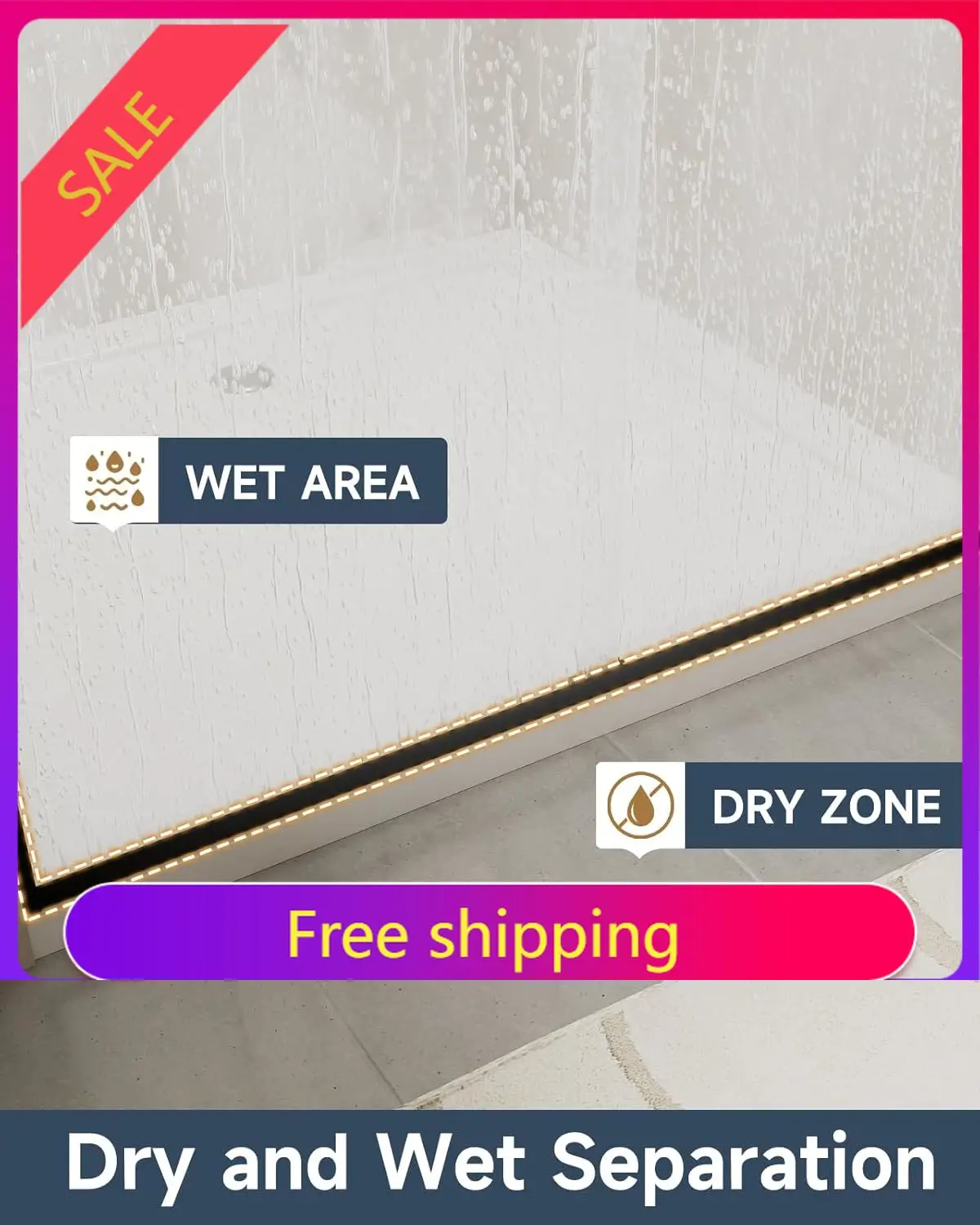 Sliding Shower Doors, 44-48 in W x 72 in H Glass Shower Door, 1/4 in(6mm) Tempered Glass, Matte Black Aluminum Framed Shower Doo
Sliding Shower Doors, 44-48 in W x 72 in H Glass Shower Door, 1/4 in(6mm) Tempered Glass, Matte Black Aluminum Framed Shower Doo