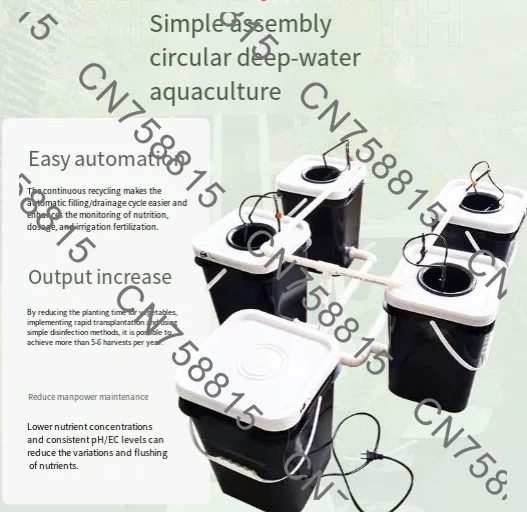 home balcony RDWC system, bucket planting,Barrels can be added.,4+1 SHL005 ,8+1 SHL009,Soilless equipment
home balcony RDWC system, bucket planting,Barrels can be added.,4+1 SHL005 ,8+1 SHL009,Soilless equipment