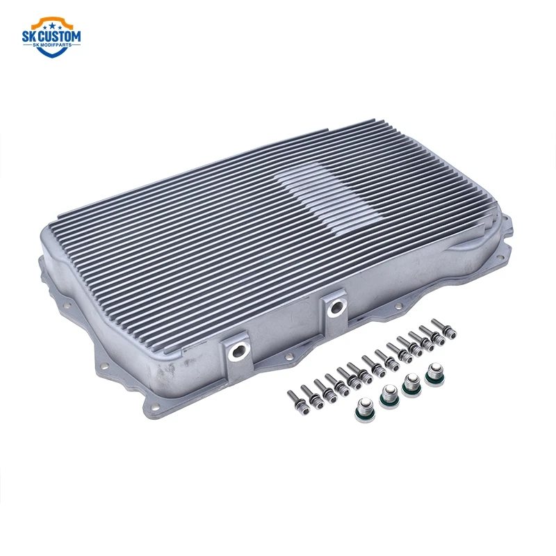 Silver Aluminum ZF8HP45 Transmission Oil Pan for BMW F10 F18 F20 F21 F30 F31
Silver Aluminum ZF8HP45 Transmission Oil Pan for BMW F10 F18 F20 F21 F30 F31