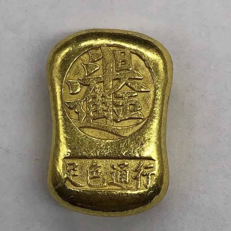 Antique Square Gold Ingot Rijin Dou Jin Nice decoration crafts
Antique Square Gold Ingot Rijin Dou Jin Nice decoration crafts