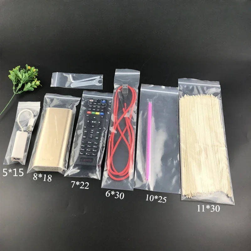 Multiple Sizes of Thickened Long Self Sealing Bags Remote Control Dustproof Transparent Plastic Bag Food Packaging Sealed Pocket
Multiple Sizes of Thickened Long Self Sealing Bags Remote Control Dustproof Transparent Plastic Bag Food Packaging Sealed Pocket
