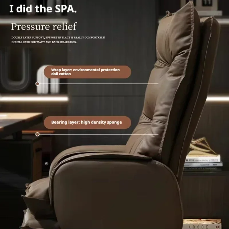 Ergonomic Chair Relaxing Vanity Wheels Student Wooden Chairs Leather Gamer Office Furniture Individual Armchair Armchairs Anime
Ergonomic Chair Relaxing Vanity Wheels Student Wooden Chairs Leather Gamer Office Furniture Individual Armchair Armchairs Anime