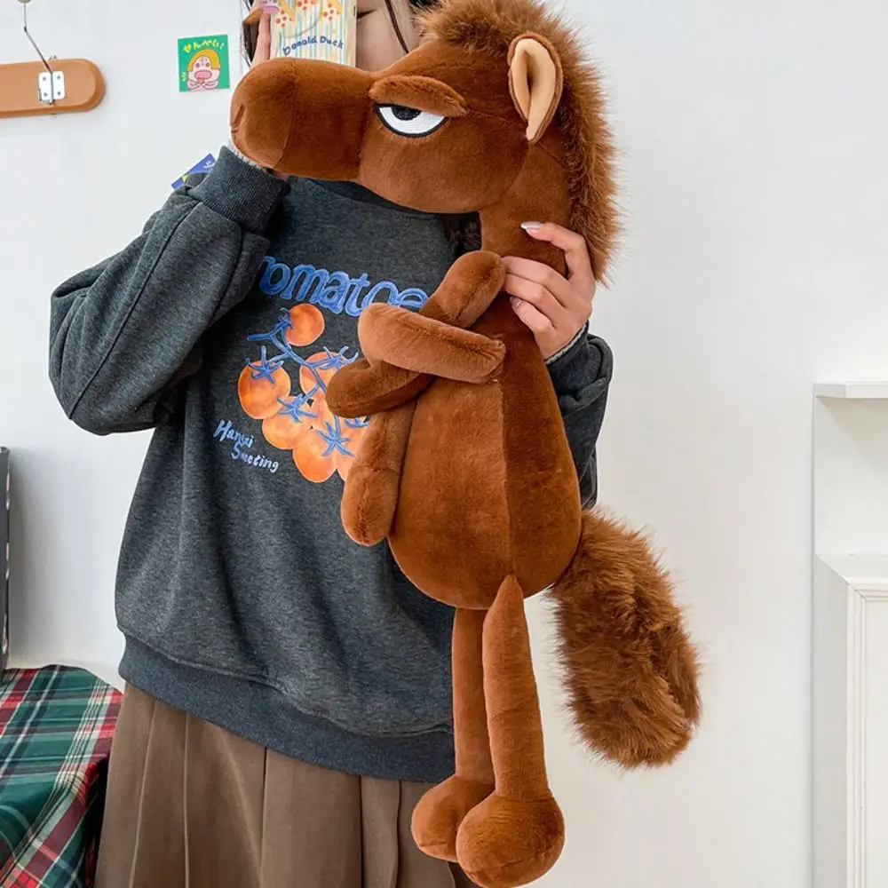Adorable Creative Dark Horse Cute Soft Simulation Horse Mascot Chinese Style Zodiac Pony Figurine Children
Adorable Creative Dark Horse Cute Soft Simulation Horse Mascot Chinese Style Zodiac Pony Figurine Children