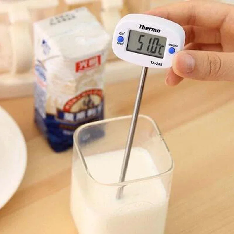 TA-288 Digital Kitchen Thermometer For BBQ Electronic Food Probe Thermometer BBQ Water Milk Meat Temperature Kitchen Tools TA288
TA-288 Digital Kitchen Thermometer For BBQ Electronic Food Probe Thermometer BBQ Water Milk Meat Temperature Kitchen Tools TA288