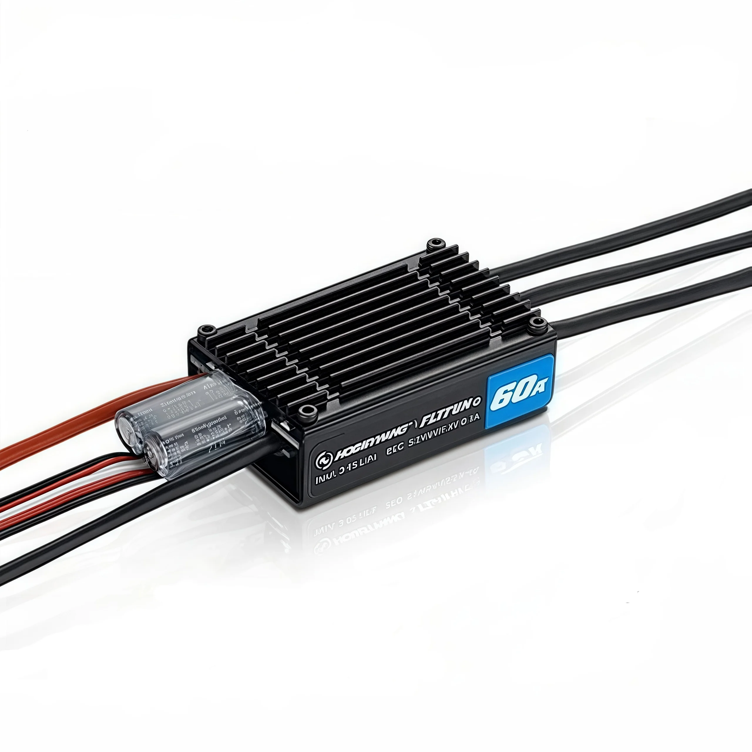 FATJAY Hobbywing 3-6S 60A FlyFun-60A-V5 Brushless ESC Speed Controller with Reverse Thrust
FATJAY Hobbywing 3-6S 60A FlyFun-60A-V5 Brushless ESC Speed Controller with Reverse Thrust