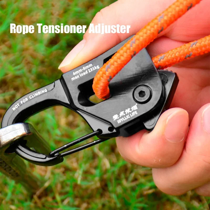 Tent Rope Tightener Camping Aluminum Alloy Ropes Buckle Tent Cord Adjuster Outdoor Survival Tools Ratchet Hangers Tent Suppies
Tent Rope Tightener Camping Aluminum Alloy Ropes Buckle Tent Cord Adjuster Outdoor Survival Tools Ratchet Hangers Tent Suppies