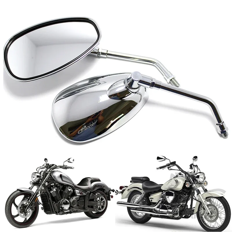 10mm Universal Chrome Rearview Mirrors Motorcycle Motocross Scooter E-bike Racing Motorbike Side Mirror Rear View Accessories
10mm Universal Chrome Rearview Mirrors Motorcycle Motocross Scooter E-bike Racing Motorbike Side Mirror Rear View Accessories