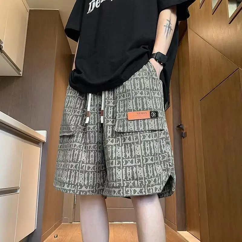 Large Size Short Men Summer High Street Outdoor Print Middle Pants Man Quick-Dry Multi-Pocket Elastic Waist Casual Shorts Male
Large Size Short Men Summer High Street Outdoor Print Middle Pants Man Quick-Dry Multi-Pocket Elastic Waist Casual Shorts Male
