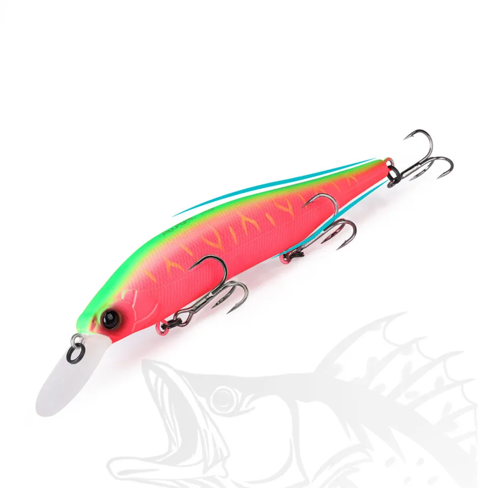TSURINOYA 4PCS Suspend Minnow Jerkbait 115mm 17.2g AURORA Tungsten Weight System Artificial Hard Bait Professional Fishing Lure
TSURINOYA 4PCS Suspend Minnow Jerkbait 115mm 17.2g AURORA Tungsten Weight System Artificial Hard Bait Professional Fishing Lure