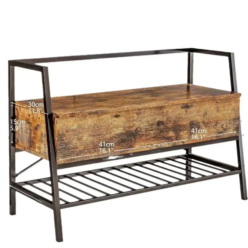 American retro living room locker bench can be clamped to accommodate storage rack shoe cabinet
American retro living room locker bench can be clamped to accommodate storage rack shoe cabinet