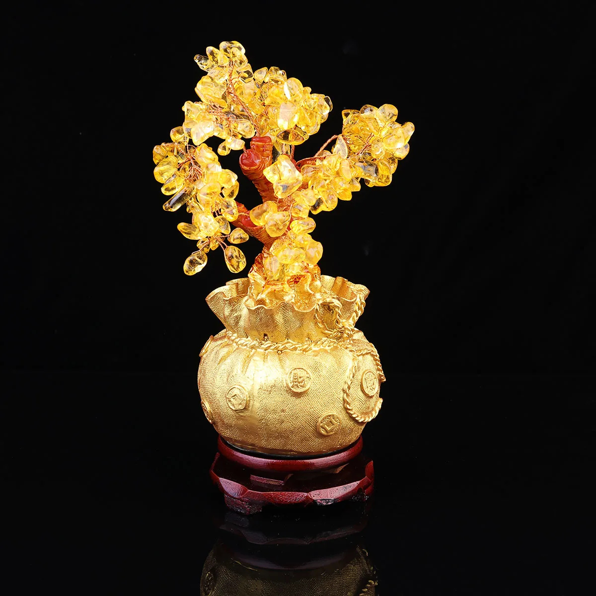 Crystal Money Tree nament Bonsai Style Wealth Prosperity Home Office Decor Natural Stone Craftsmanship Statue Gift
Crystal Money Tree nament Bonsai Style Wealth Prosperity Home Office Decor Natural Stone Craftsmanship Statue Gift