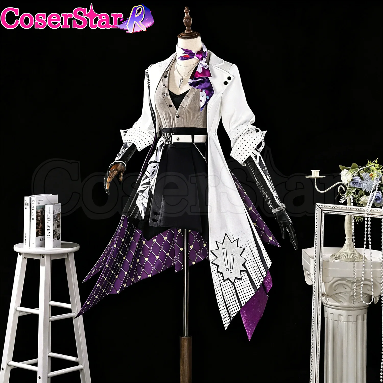 CoserStar-R Anime Game Honkai Star Rail Nihilux Cosplay Costume Dress Women Carnival Halloween Role Play Uniform
CoserStar-R Anime Game Honkai Star Rail Nihilux Cosplay Costume Dress Women Carnival Halloween Role Play Uniform