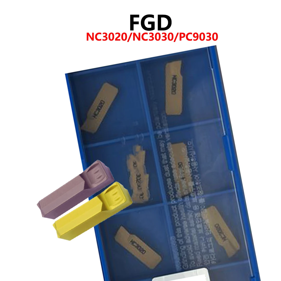 Original FGD300R-03 FGD400R-04 FGD500R-04 FGD300 FGD400 FGD500 NC3020 NC3030 PC9030 PC215K Tool Holder Grooving Inserts
Original FGD300R-03 FGD400R-04 FGD500R-04 FGD300 FGD400 FGD500 NC3020 NC3030 PC9030 PC215K Tool Holder Grooving Inserts