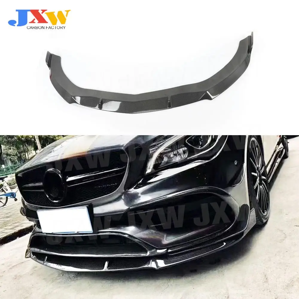 For W117 CLA Class Carbon Fiber Front Bumper Lip Spoiler for Mercedes Benz CLA200 CLA250 CLA45 AMG 2016-2018 Bumper Extension
For W117 CLA Class Carbon Fiber Front Bumper Lip Spoiler for Mercedes Benz CLA200 CLA250 CLA45 AMG 2016-2018 Bumper Extension