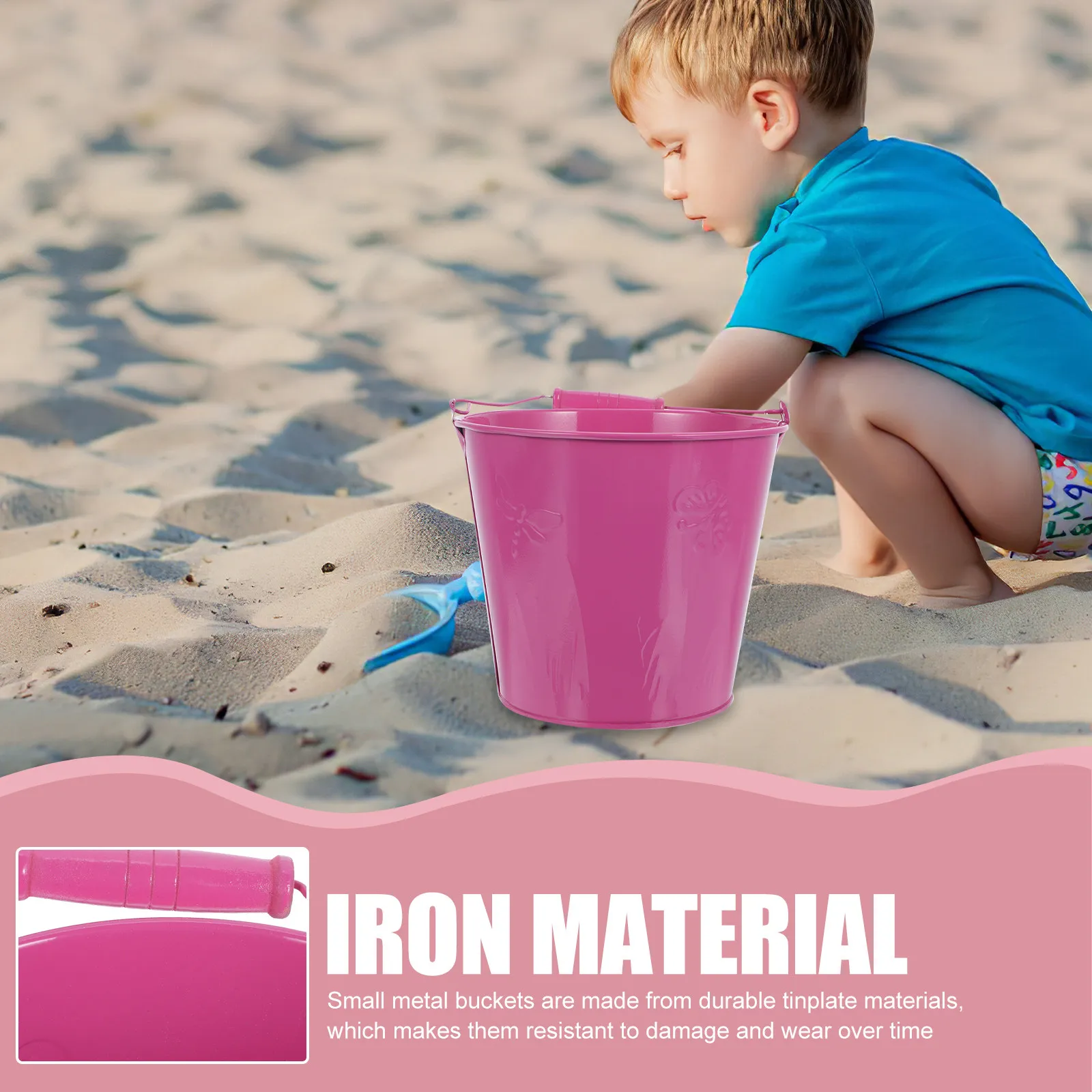 Набор из 3 мини-металлических ведерок с ручками: для вечеринок, декора, детских игрушек, садоводства, пляжа
Набор из 3 мини-металлических ведерок с ручками: для вечеринок, декора, детских игрушек, садоводства, пляжа