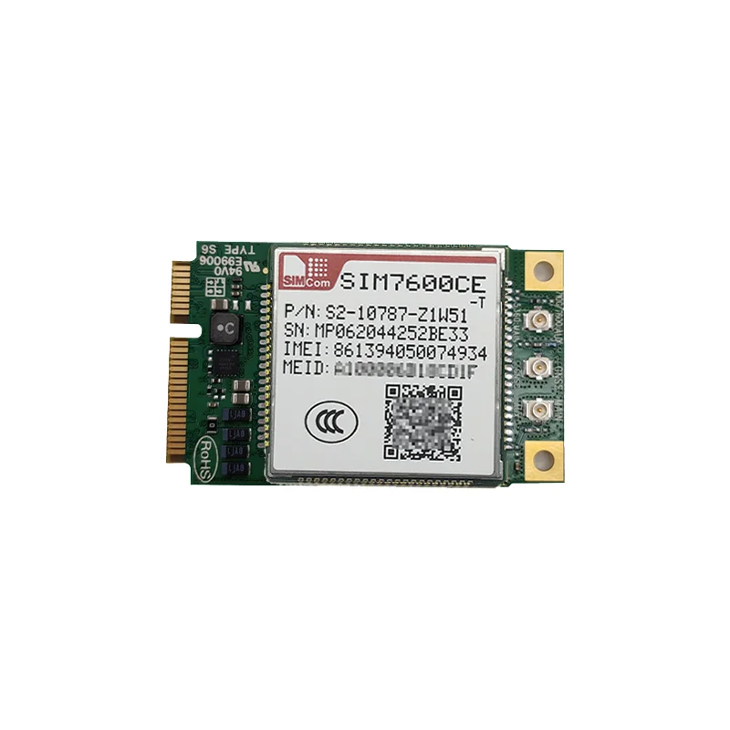 SIMcom SIM7600 SIM7600CE 4G модуль, полный Netcom, новый оригинальный, фотографический
SIMcom SIM7600 SIM7600CE 4G модуль, полный Netcom, новый оригинальный, фотографический