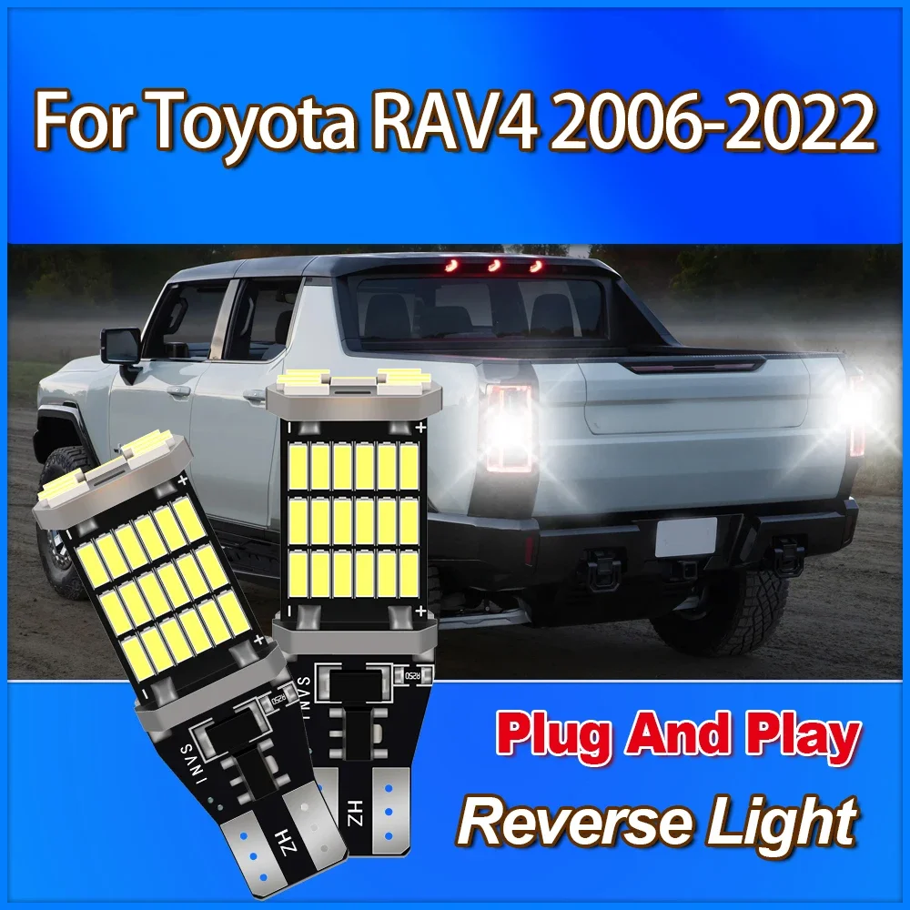 T15 W16W Super Bright LED Reverse Light Blub 360 Degree Lighting 3400LM For Toyota RAV4 2006 2007 2008 2009 2010 2011-2022
T15 W16W Super Bright LED Reverse Light Blub 360 Degree Lighting 3400LM For Toyota RAV4 2006 2007 2008 2009 2010 2011-2022