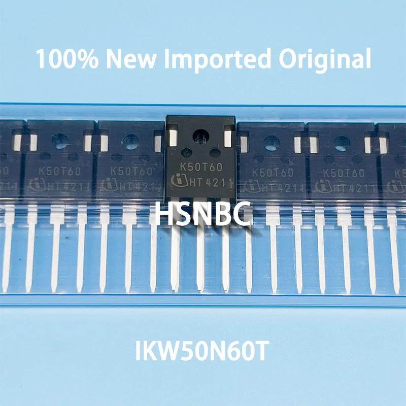ТРАНЗИСТОР K50T60 IKW50N60T или K50T60A IKW50N60TA TO-247 600 в 50A IGBT, мощность транзистора 100%, новый импортный оригинал, 10 шт./партия
ТРАНЗИСТОР K50T60 IKW50N60T или K50T60A IKW50N60TA TO-247 600 в 50A IGBT, мощность транзистора 100%, новый импортный оригинал, 10 шт./партия