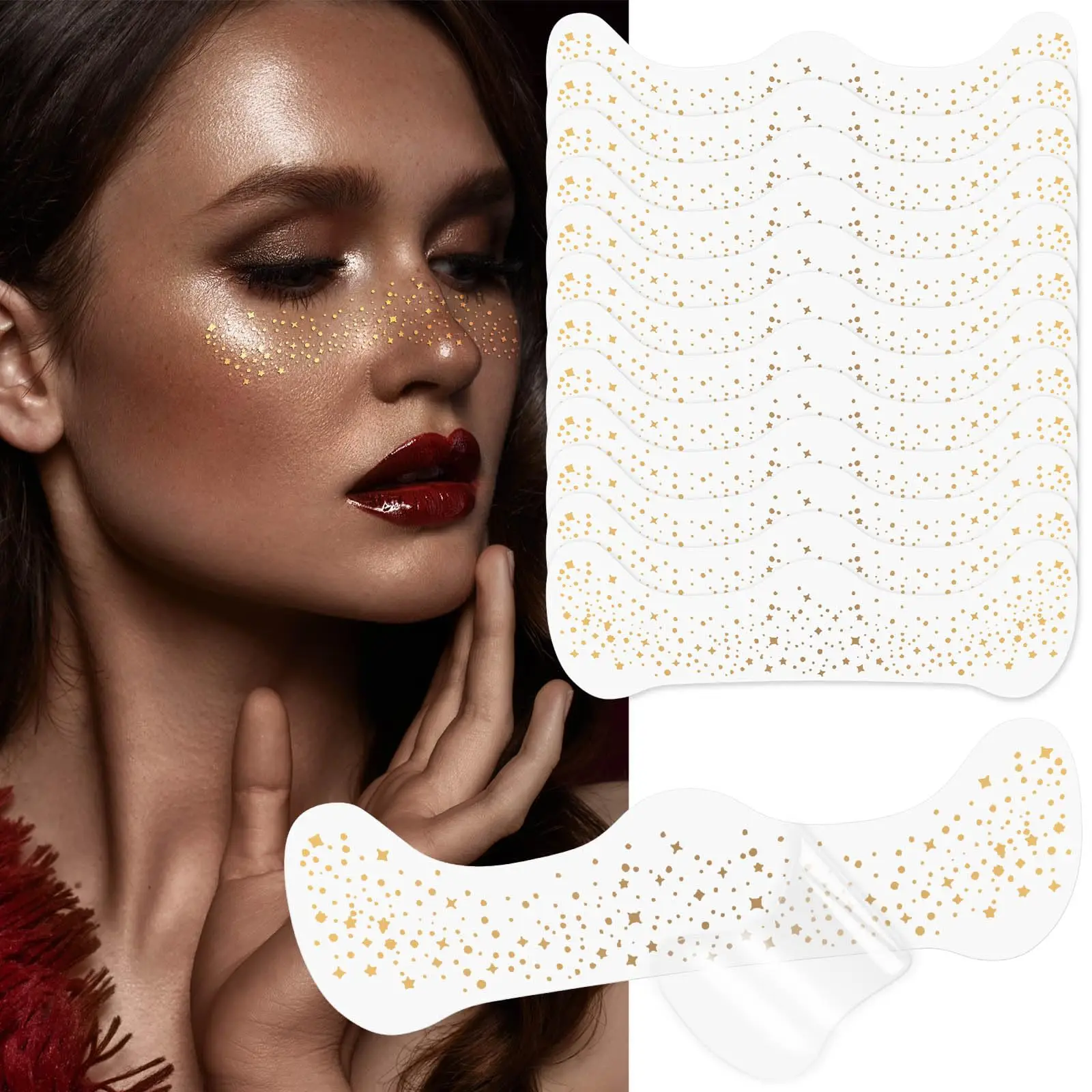 Temporary Tattoo Sticker Temporary Freckles Makeup Patch Metallic Tattoo Sticker Safe Glitter Freckles Face Tattoo For Halloween
Temporary Tattoo Sticker Temporary Freckles Makeup Patch Metallic Tattoo Sticker Safe Glitter Freckles Face Tattoo For Halloween