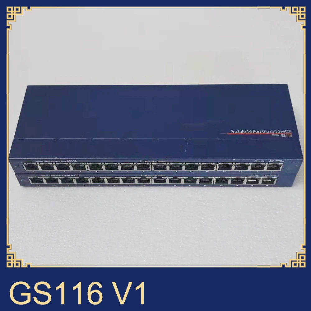 1pcs For NETGEAR American 16-port Gigabit Simple Network Management Switch Netgear GS116 v1
1pcs For NETGEAR American 16-port Gigabit Simple Network Management Switch Netgear GS116 v1
