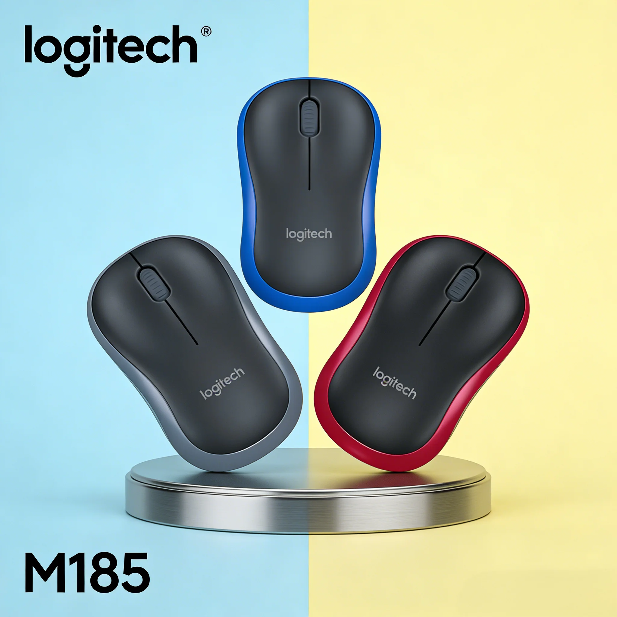 Logitech M185, Must-Have Wireless Mouse – Ambidextrous, Portable & Worth Every Penny