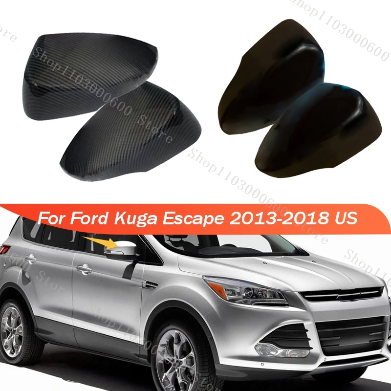 Rearview Mirror Cover Wing Cap For Ford Kuga Escape 2013-2018 For Ford Focus MK3 2012 2013-2018 US Car Side Door Cover Case Trim
Rearview Mirror Cover Wing Cap For Ford Kuga Escape 2013-2018 For Ford Focus MK3 2012 2013-2018 US Car Side Door Cover Case Trim