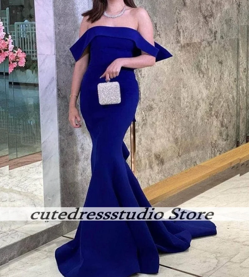 Royal Blue Evening Dresses For Saudi Arabia Girls Luxurious Velvet Dinner Gowns Long Mermaid Wedding Party Dress 2025 Customized
Royal Blue Evening Dresses For Saudi Arabia Girls Luxurious Velvet Dinner Gowns Long Mermaid Wedding Party Dress 2025 Customized