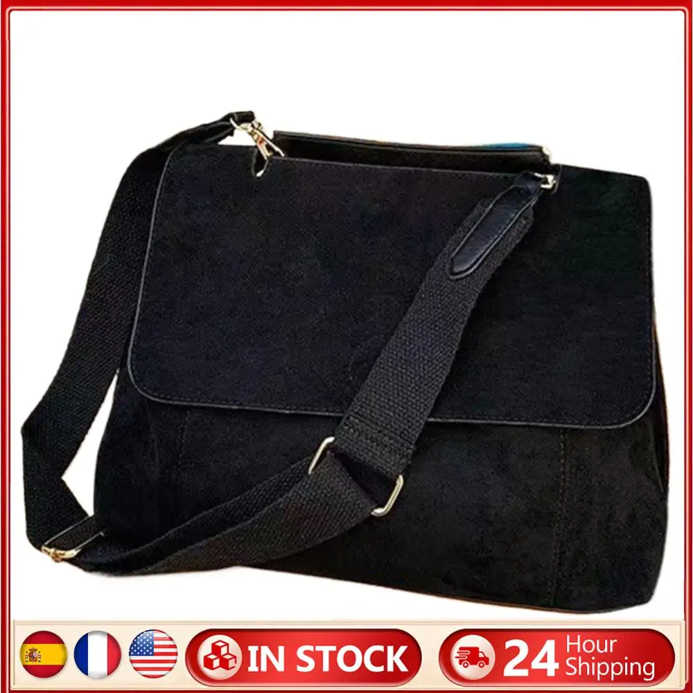 Women Vintage Crossbody Bag Large Capacity Versatile Sling Bag Solid Color Daily Shoulder Purse Ladies Commute Bag
Women Vintage Crossbody Bag Large Capacity Versatile Sling Bag Solid Color Daily Shoulder Purse Ladies Commute Bag