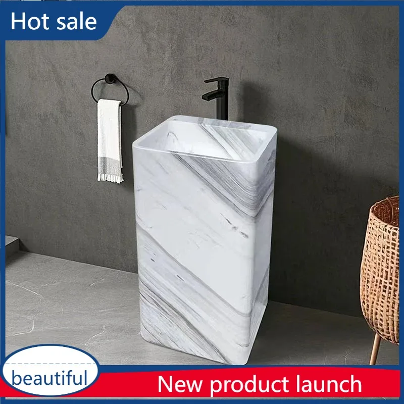 A17 Marble floor-to-ceiling cylindrical wash basin Hotel European-style bathroom Balcony wash basin
A17 Marble floor-to-ceiling cylindrical wash basin Hotel European-style bathroom Balcony wash basin