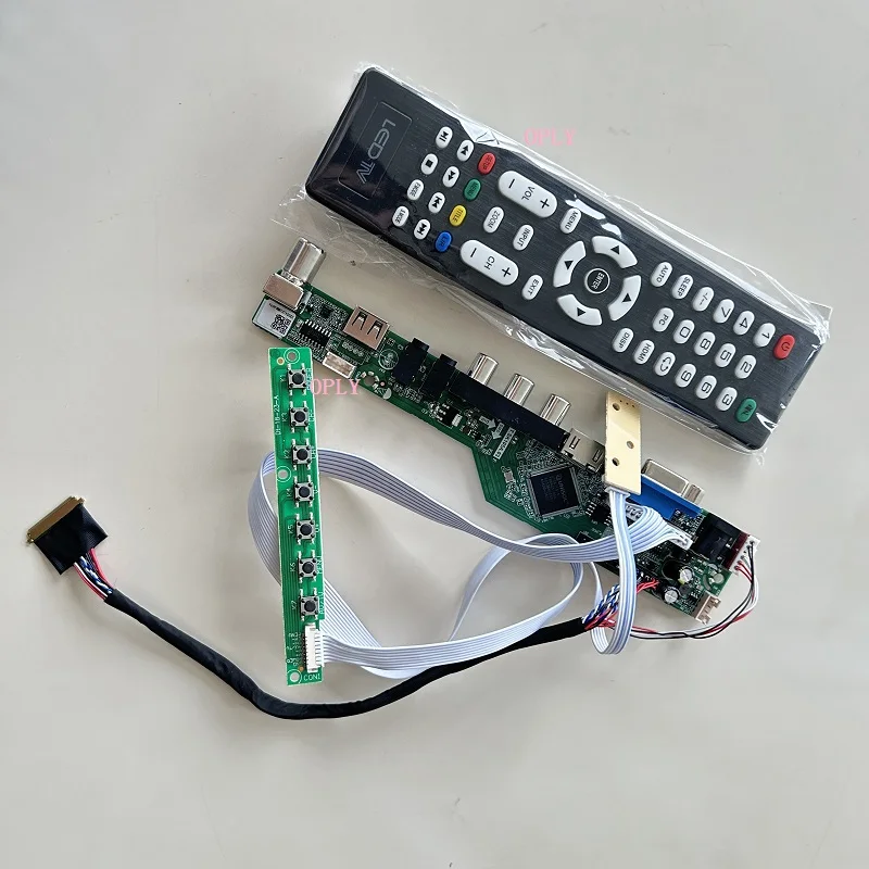 For LTN101NT06 LTN101NT07 1024X600 10.1" HDMI-compatible RF USB AV VGA Audio TV Controller board kit Screen monitor DIY
For LTN101NT06 LTN101NT07 1024X600 10.1" HDMI-compatible RF USB AV VGA Audio TV Controller board kit Screen monitor DIY