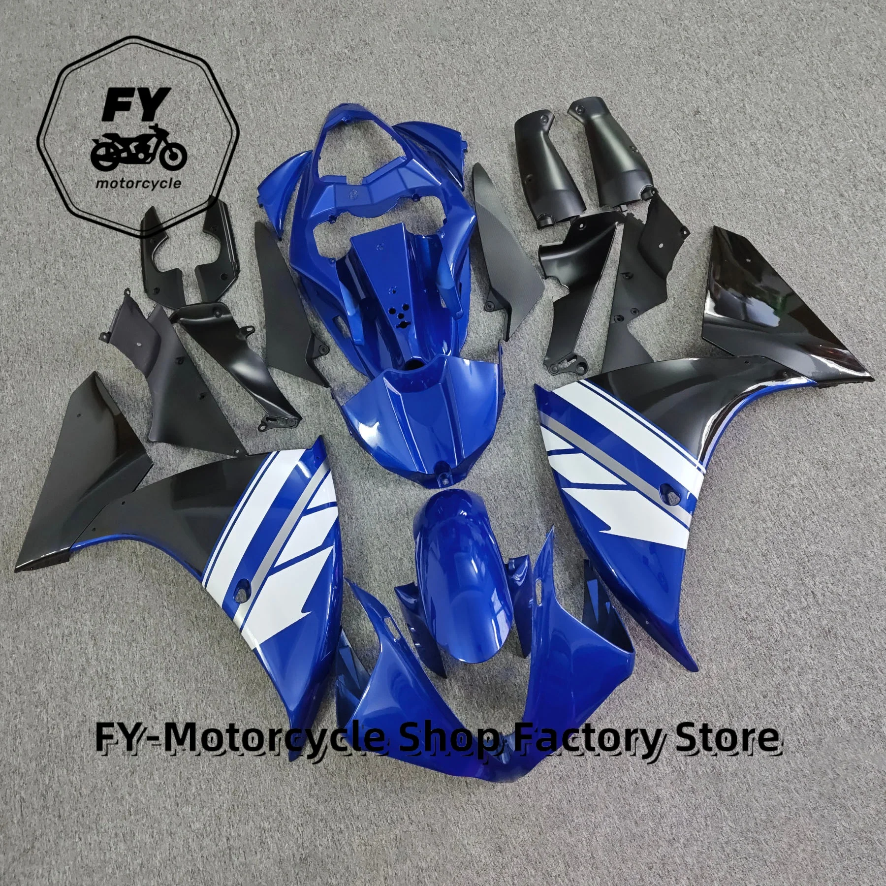 New ABS Motorcycle Bike Whole Fairings Kit Fit for YAMAHA YZF - R1 2009 2010 20112012 2013 2014 Bodywork set Dark Blue White
New ABS Motorcycle Bike Whole Fairings Kit Fit for YAMAHA YZF - R1 2009 2010 20112012 2013 2014 Bodywork set Dark Blue White