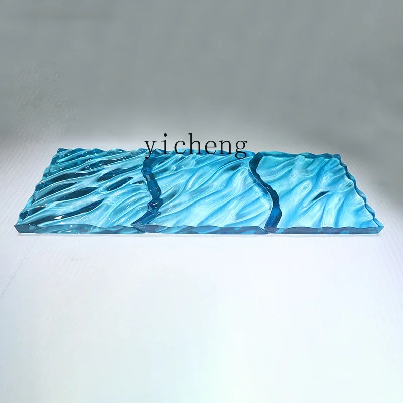 BJ-17 abstract water wave transparent resin pendant wall decoration model room wall art installation
BJ-17 abstract water wave transparent resin pendant wall decoration model room wall art installation