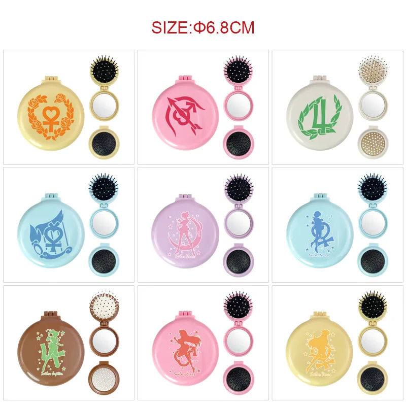 Sailor Moon Cushion Brush Girl Cute Anime Macaron Color Hairbrush Mini Creative Light Portable Mirror Massage Comb Birthday Gift
Sailor Moon Cushion Brush Girl Cute Anime Macaron Color Hairbrush Mini Creative Light Portable Mirror Massage Comb Birthday Gift