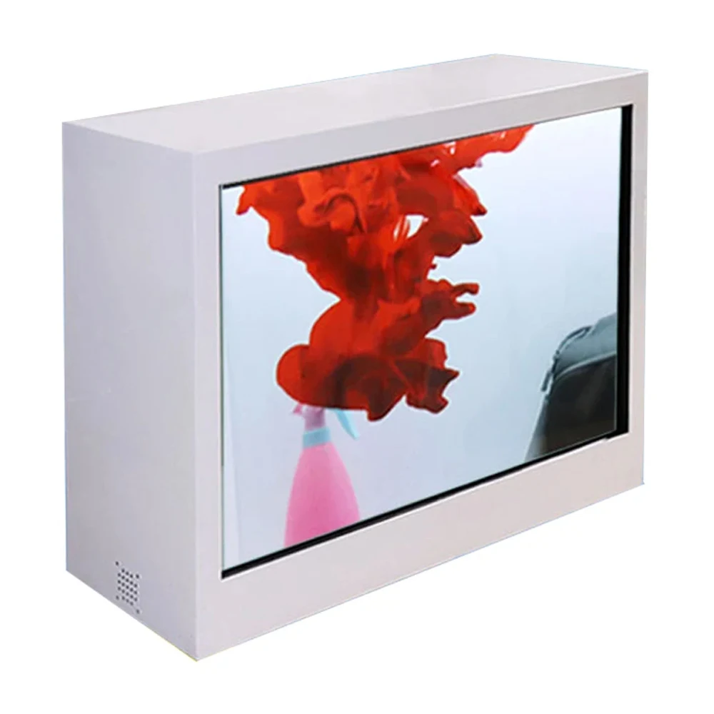 27-Inch Transparent LCD Cabinet Box Touch Display Screen for Retail Store Advertising Subway Exhibition Hall Indoor Digital
27-Inch Transparent LCD Cabinet Box Touch Display Screen for Retail Store Advertising Subway Exhibition Hall Indoor Digital