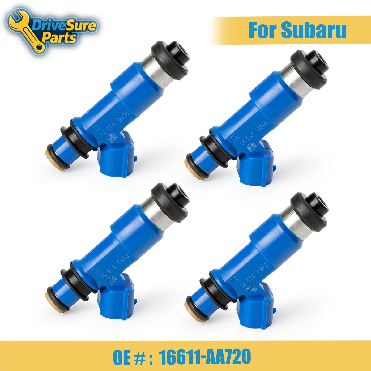 16611-AA720 1/4PCS New Fuel Injectors for Subaru Forester Impreza WRX STI 2.5L Car Replacement Parts 16611AA720
16611-AA720 1/4PCS New Fuel Injectors for Subaru Forester Impreza WRX STI 2.5L Car Replacement Parts 16611AA720